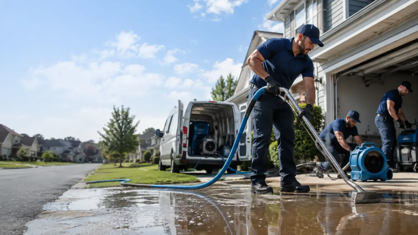 Flood Damage Restoration in Woodland, PA